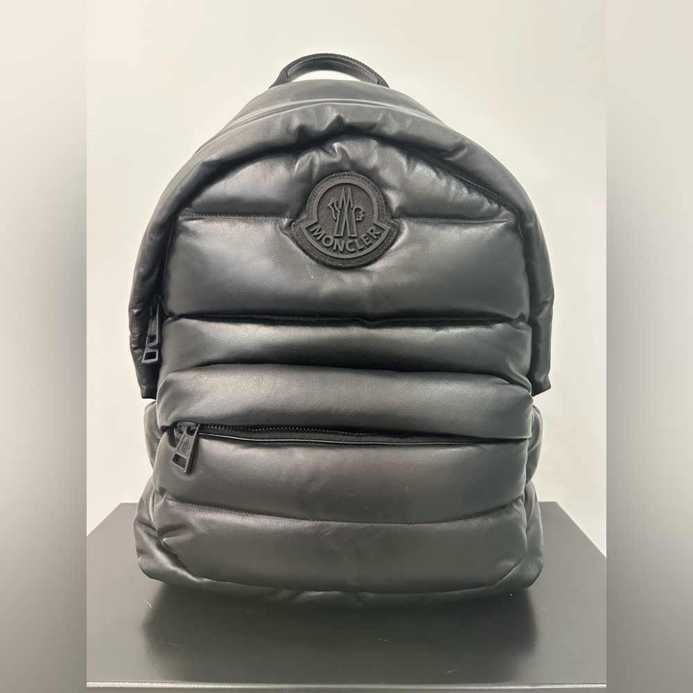 Moncler Legere Leather Backpack